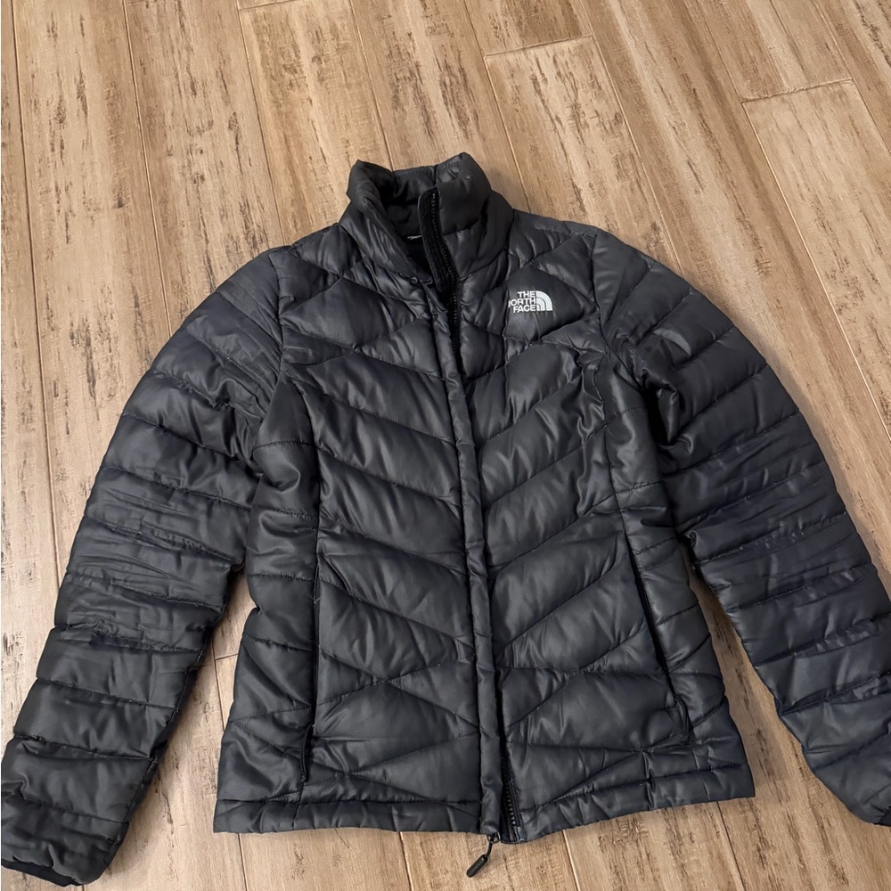 The North Face Charcoal Quilted Jacket